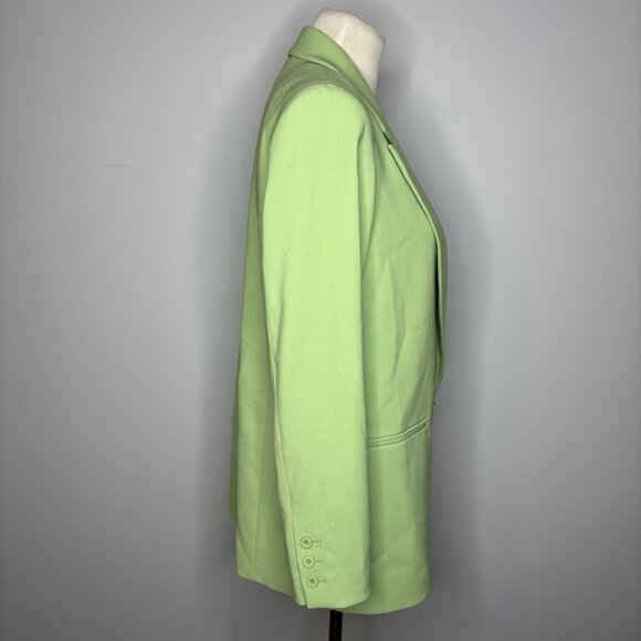 Alice + Olivia - Green Denny One Button Blazer - Picture 4 of 4
